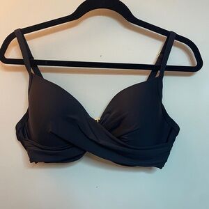 Freshwater Elegant Black Bikini Top size XL